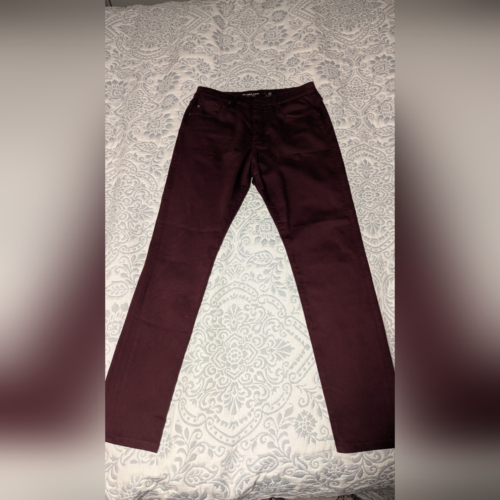 AG Adriano Goldschmied Deep Purple Skinny Jeans
